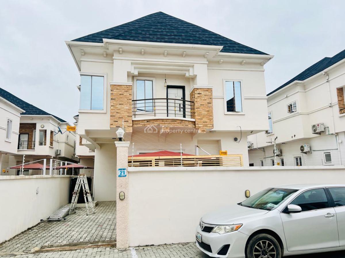 4 Bedrooms Detached Duplex with Bq, Ikota, Lekki, Lagos, Detached Duplex for Sale