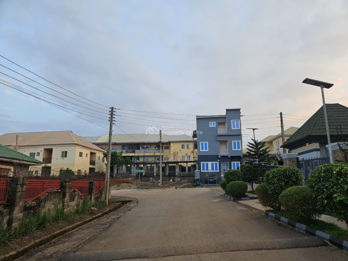 a 4 Bedroom Carcass Duplex with B/q, By Sahara 4, Lokogoma District, Abuja, Terraced Duplex for Sale