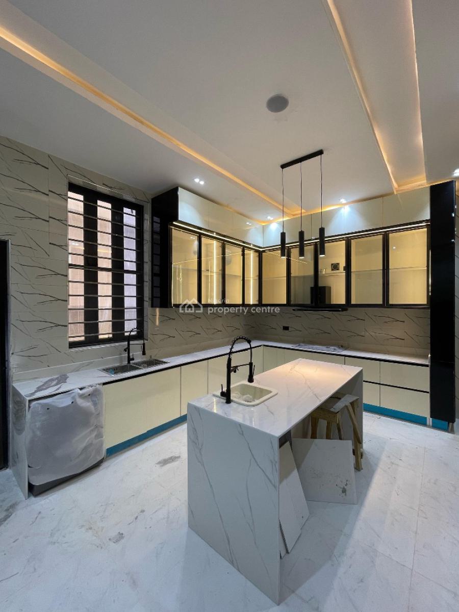 Aesthetically Pleasing 5 Bedrooms Fully Detached Duplex with a Pool, Agungi, Idado, Lekki, Lagos, House for Sale
