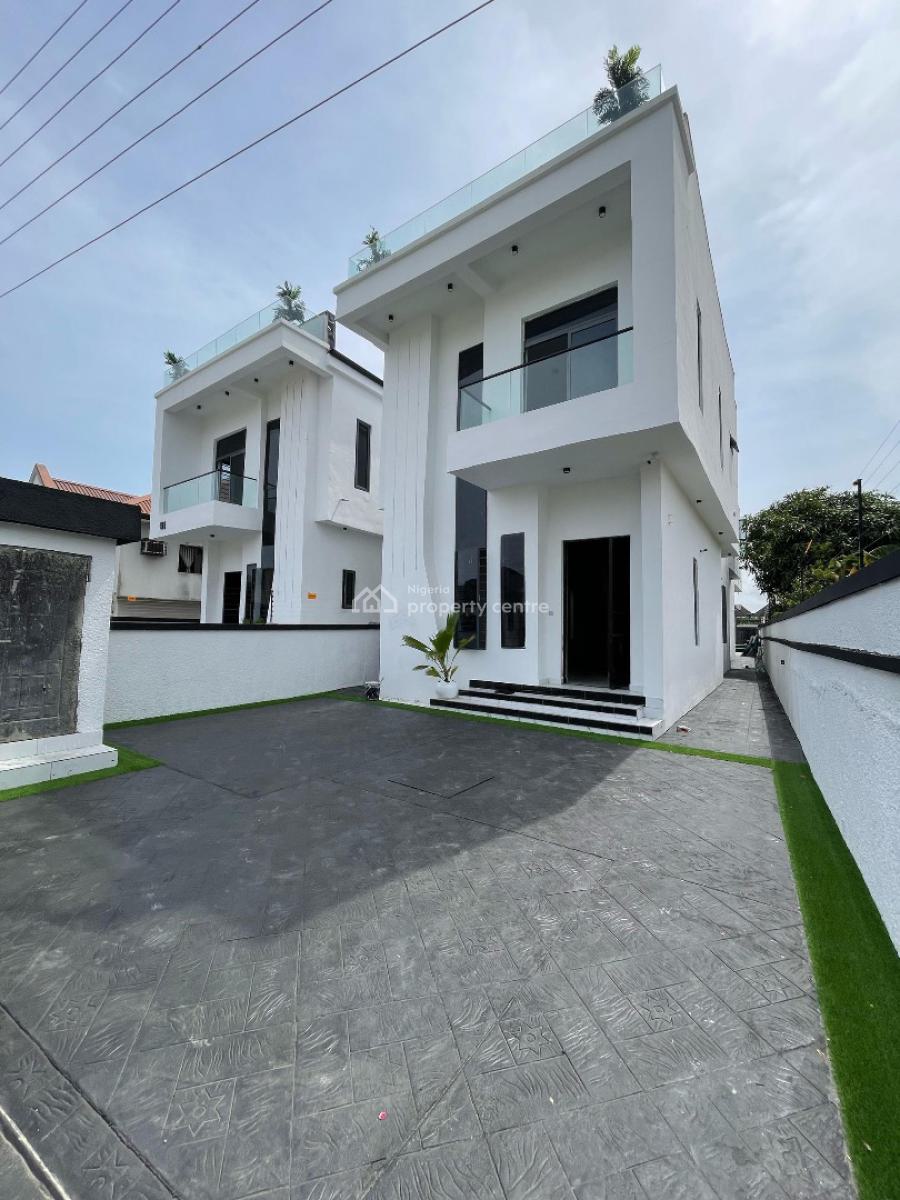 Amazing 5 Bedroom Fully Detached Duplex with a Bq, Agungi, Idado, Lekki, Lagos, House for Sale