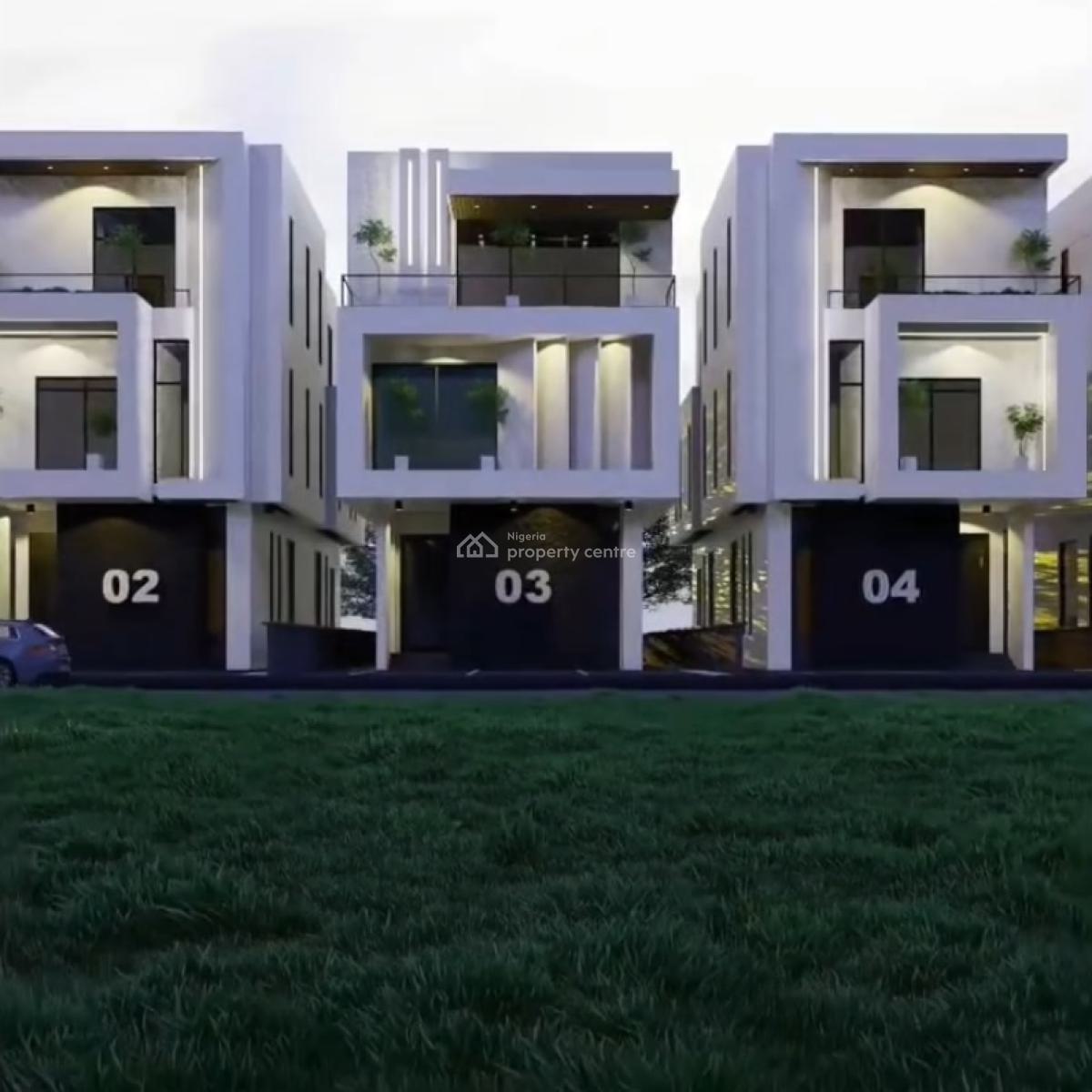 Stylish 5 Bedroom Duplex, By Richmond Estate , Nike Art Gallery, Ikate, Lekki, Lagos, Detached Duplex for Sale