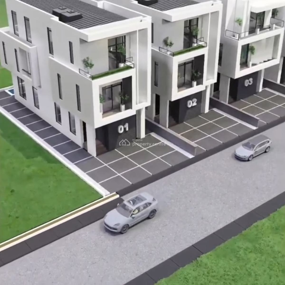 Stylish 5 Bedroom Duplex, By Richmond Estate , Nike Art Gallery, Ikate, Lekki, Lagos, Detached Duplex for Sale