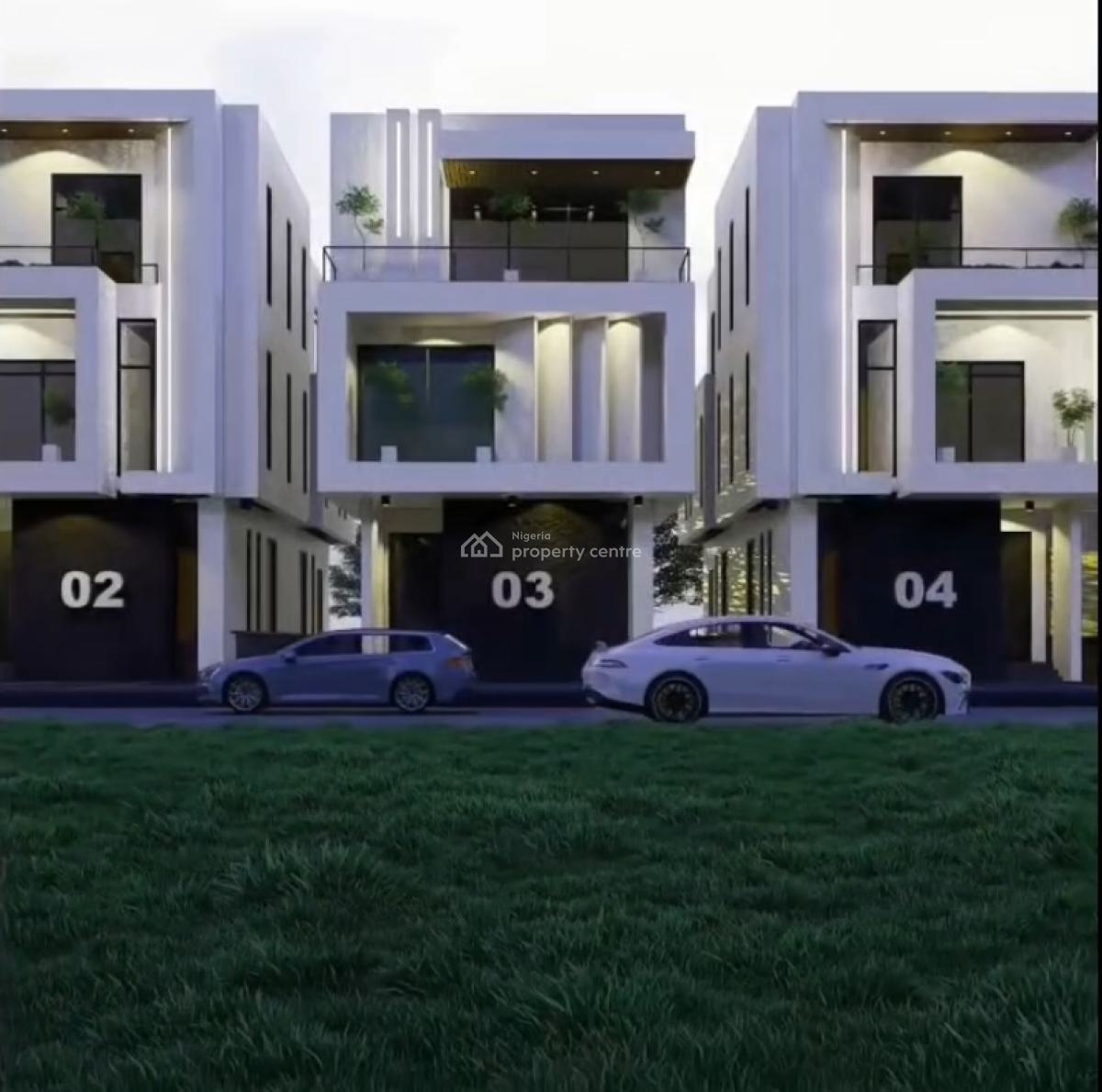 Stylish 5 Bedroom Duplex, By Richmond Estate , Nike Art Gallery, Ikate, Lekki, Lagos, Detached Duplex for Sale