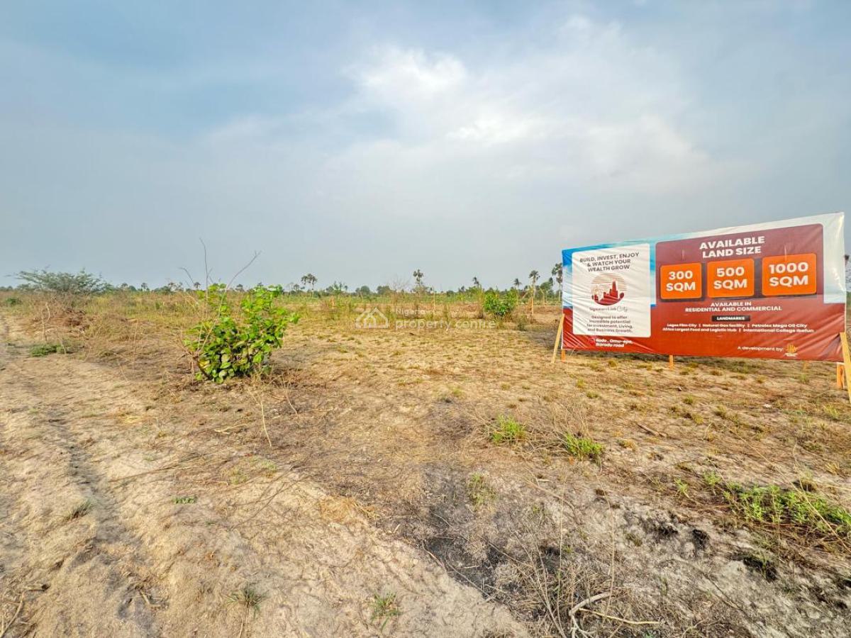 Promo! Promo !! 100% Dry Land with Genuine Title Good for Land-banking, The Signaturelink City, Ilado, Off Omu Epe Ikorodu Road By Dangote, Epe, Lagos, Mixed-use Land for Sale