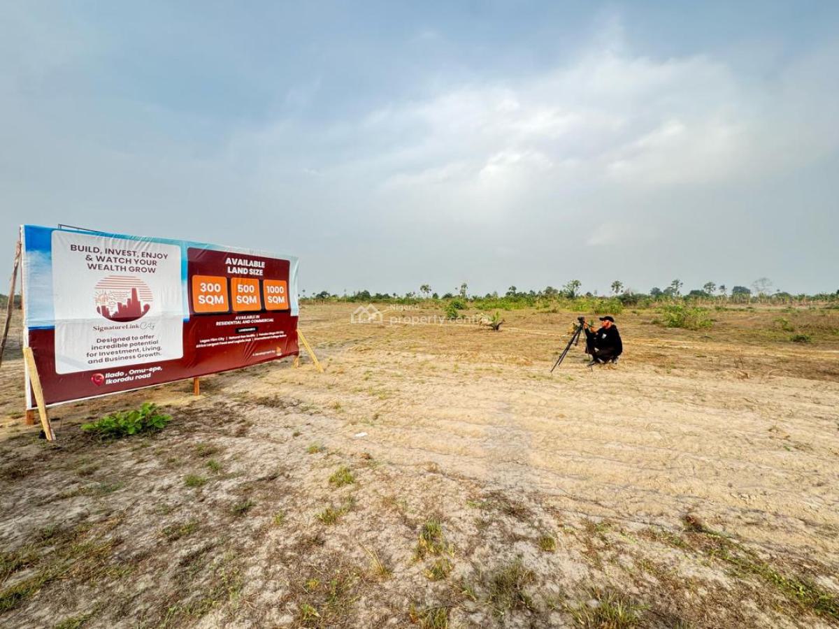 Promo! Promo !! 100% Dry Land with Genuine Title Good for Land-banking, The Signaturelink City, Ilado, Off Omu Epe Ikorodu Road By Dangote, Epe, Lagos, Mixed-use Land for Sale