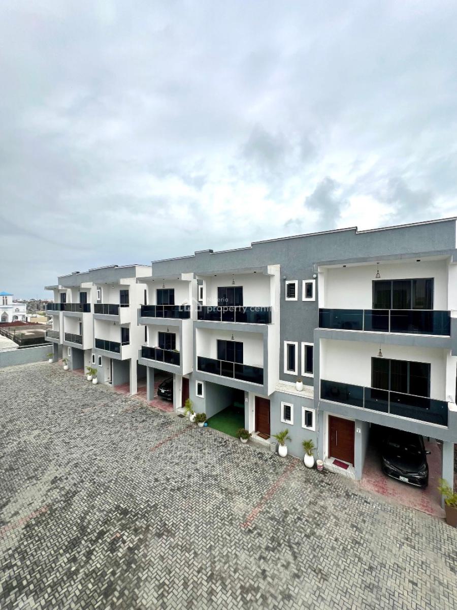Newly Built 4 Bedroom Terrace Duplex with Bq, Ikate, Lekki, Lagos, Terraced Duplex for Sale