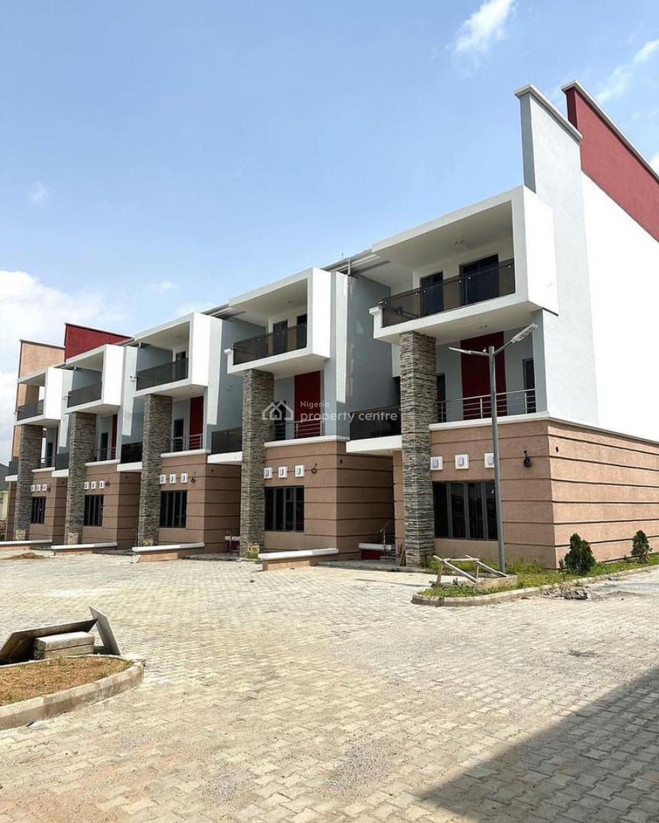 Brand New 4 Bedroom Terrace Duplex with Bq, Katampe Extension, Katampe, Abuja, Terraced Duplex for Rent