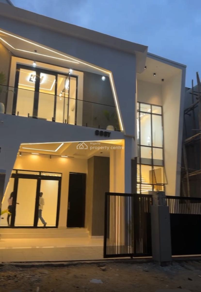 Brand New 4 Bedrooms Fully Detached smart House with Bq, Lekki Plam City, Ajah, Lagos, Detached Duplex for Sale