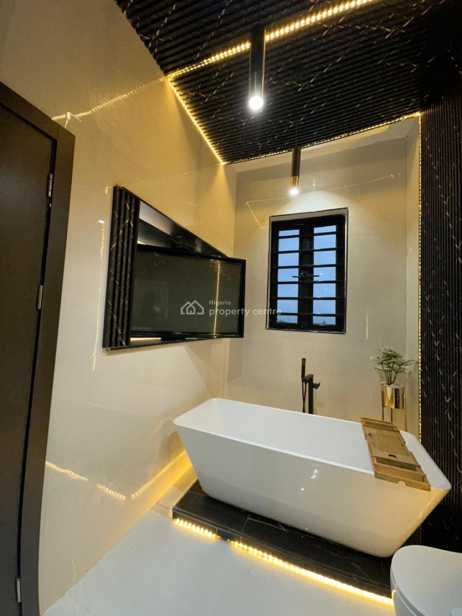 Brand New 4 Bedrooms Fully Detached smart House with Bq, Lekki Plam City, Ajah, Lagos, Detached Duplex for Sale