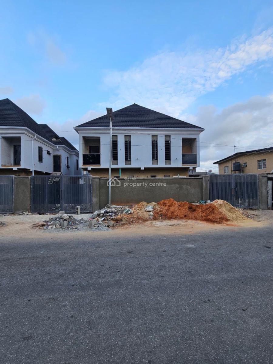 Contemporary Newly Built 4 Bedroom Semi Detached Plus Bq, Allen, Ikeja, Lagos, Semi-detached Duplex for Sale