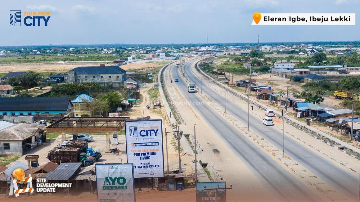 Affordable Land with Government Allocation, Zylus Prime City, Lekki-epe Expressway, Eleranigbe, Ibeju Lekki, Lagos, Land for Sale