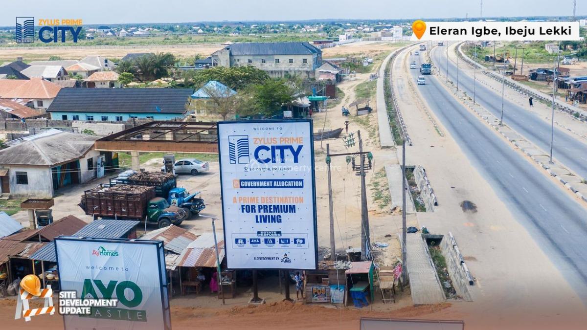 Affordable Land with Government Allocation, Zylus Prime City, Lekki-epe Expressway, Eleranigbe, Ibeju Lekki, Lagos, Land for Sale