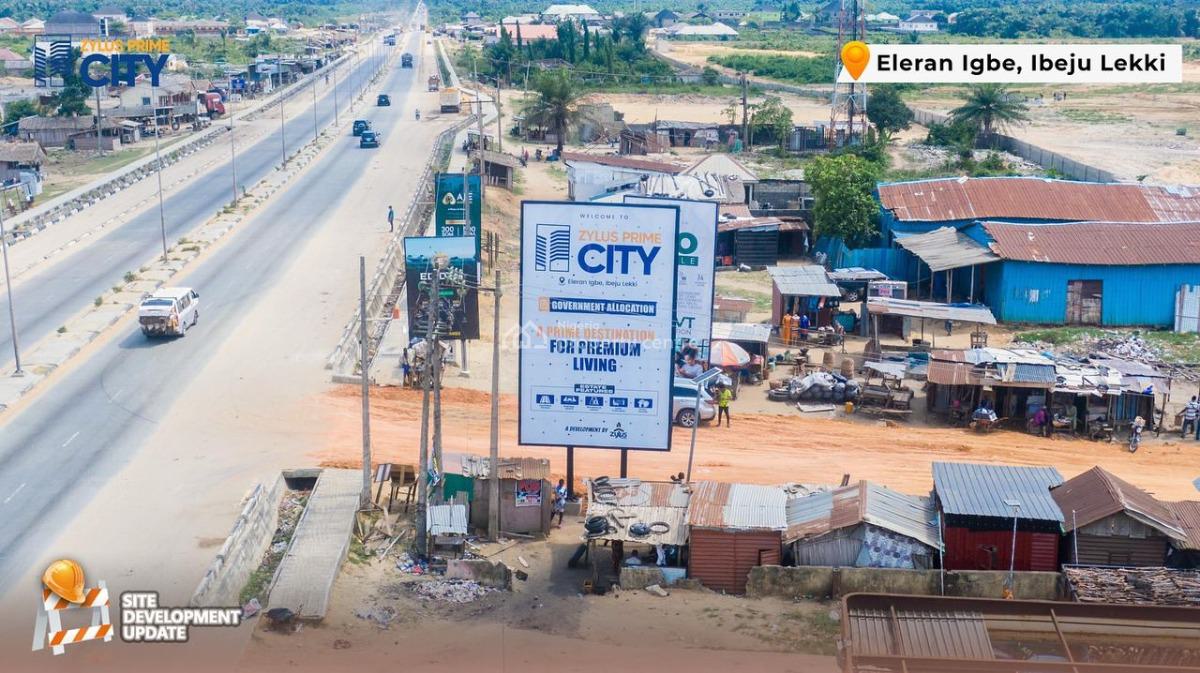 Affordable Land with Government Allocation, Zylus Prime City, Lekki-epe Expressway, Eleranigbe, Ibeju Lekki, Lagos, Land for Sale
