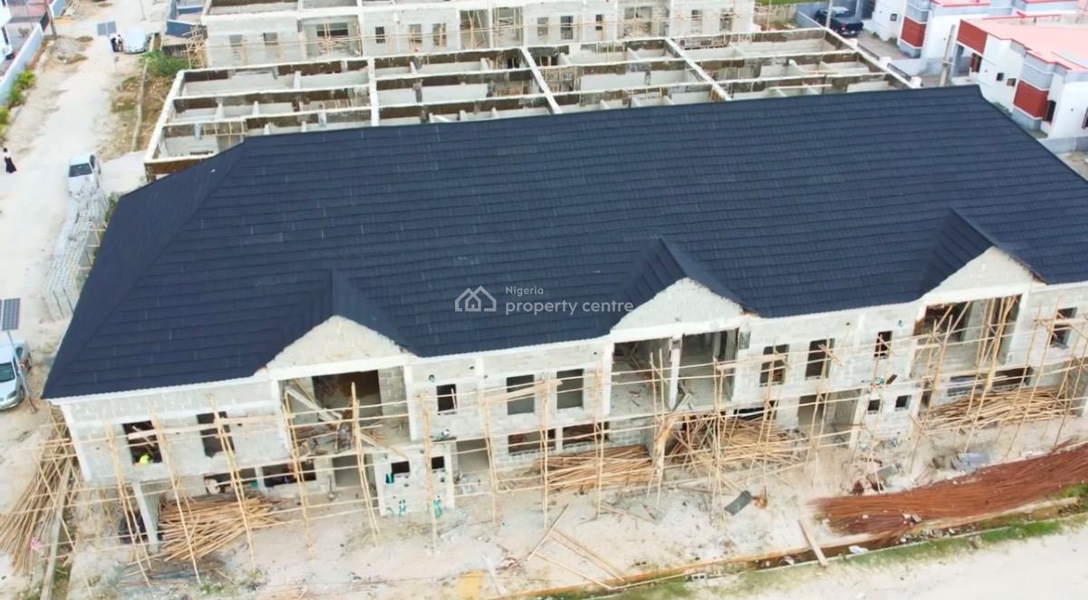 3-bedroom Semi-detached Duplex + Bq Carcass, Zylus Court Extension Richland Garden, Off Lekki-epe Expressway, Bogije, Ibeju Lekki, Lagos, Semi-detached Duplex for Sale