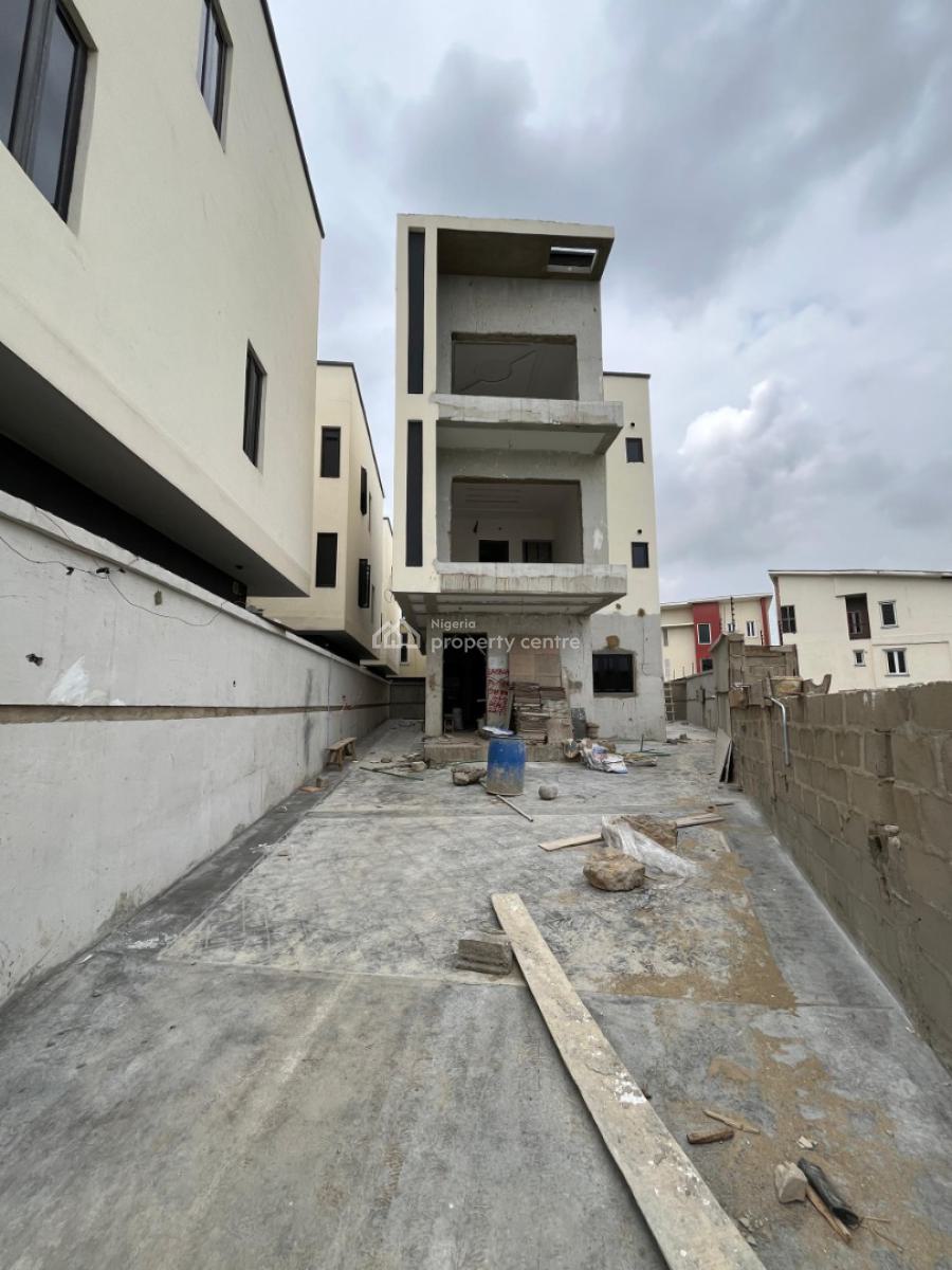 Newly Built 4 Bedroom Fully Detached Duplex Plus Bq in a Well Secured, Phase 1, Gra, Ogudu, Lagos, Detached Duplex for Sale