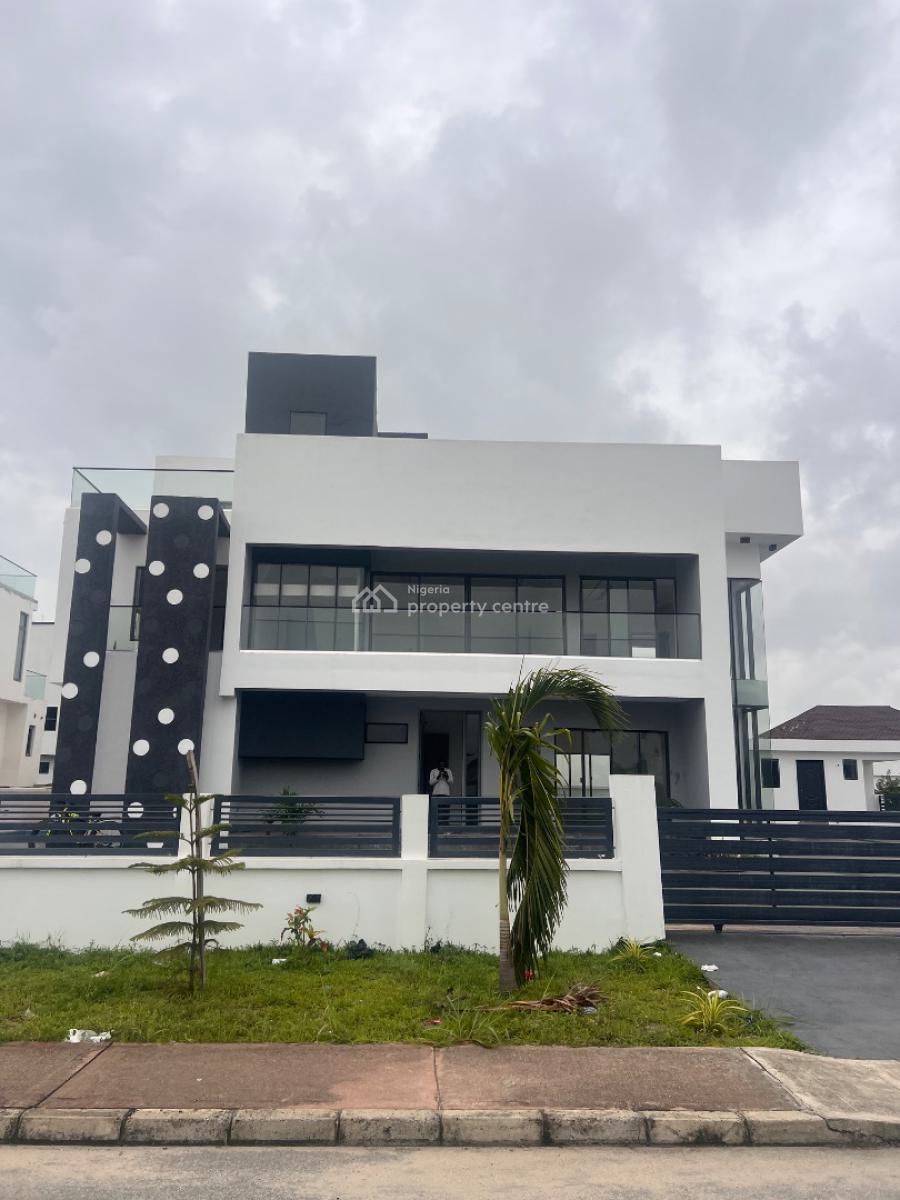 Exquisite 5-bedroom Fully Detached Duplex with Swimming Pool & Bq, Exquisite 5-bedroom Fully Detached Duplex in Royal Gardens, Ajah, Lagos, Detached Duplex for Sale