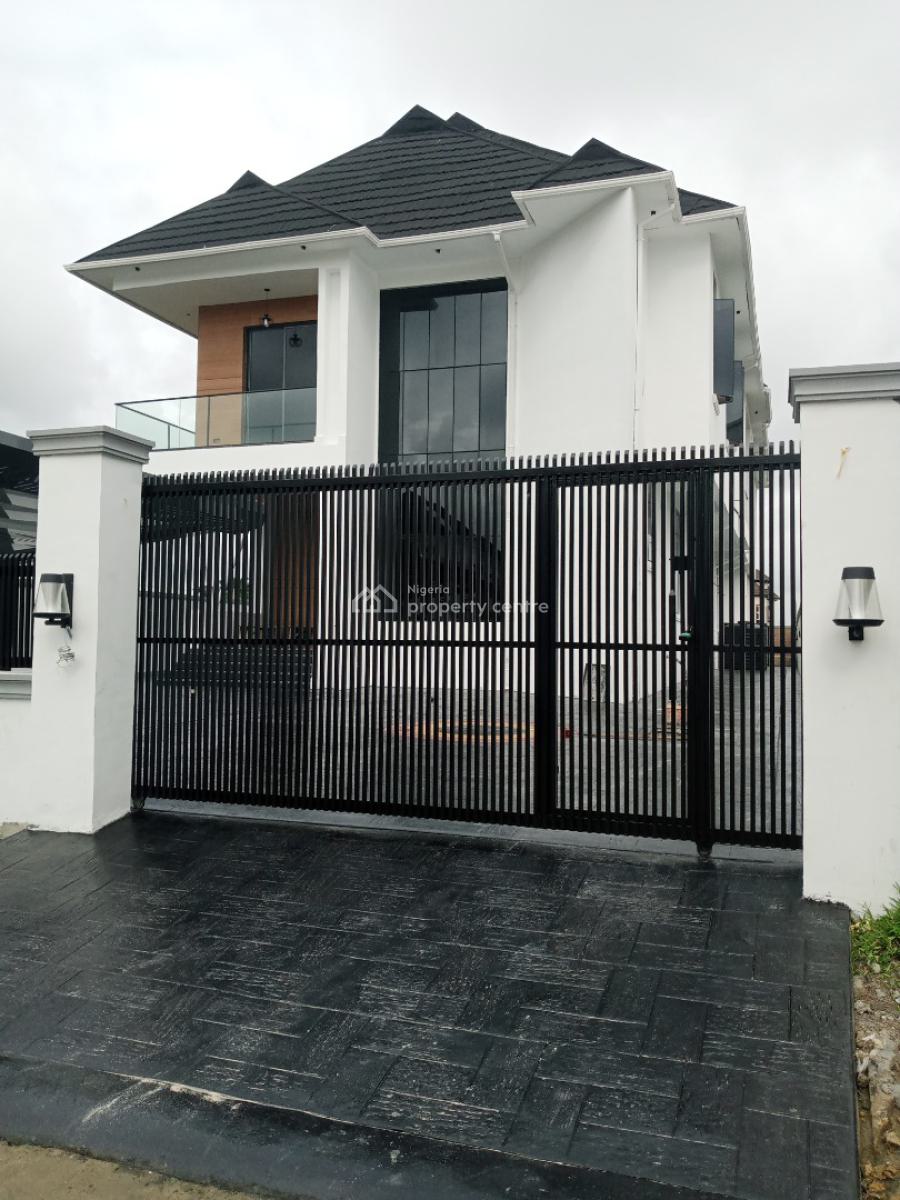Luxury 5 Bedroom Fully Detached Duplex with Bq, Fountain Springs Estate, Sangotedo, Ajah, Lagos, Detached Duplex for Sale