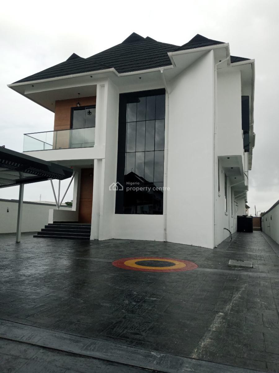 Luxury 5 Bedroom Fully Detached Duplex with Bq, Fountain Springs Estate, Sangotedo, Ajah, Lagos, Detached Duplex for Sale