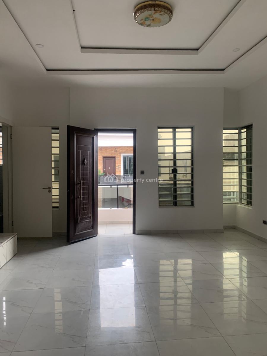 Self Serviced 4 Bedroom Semi-detached Duplex with Bq, Orchid Road, Lekki, Lagos, Semi-detached Duplex for Rent