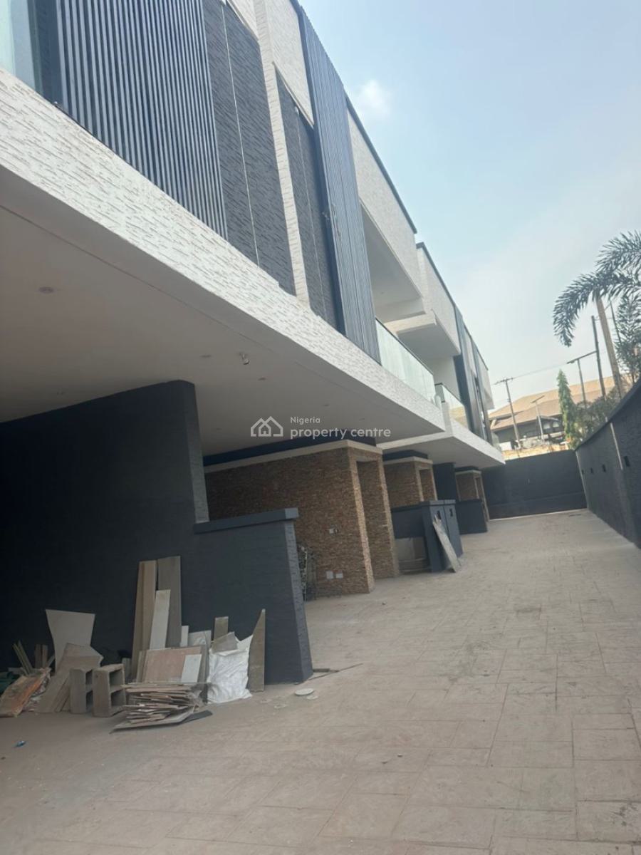 Newly & Well Built to Taste 4bedroom Semi Detached Duplex with Cinema, Secured Estate in Ojodu Berger Lagos State., Ojodu, Lagos, Semi-detached Duplex for Sale