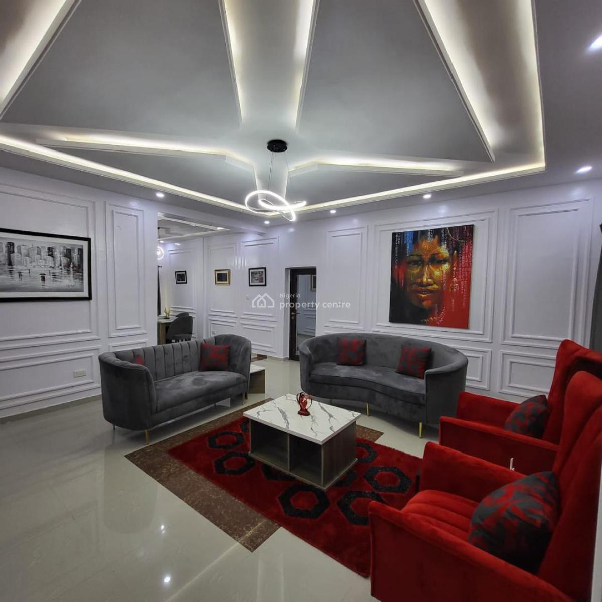 24 Hours Serviced & Fully Furnished 3 Bedrooms Flat, Ikate, Lekki, Lagos, Flat / Apartment for Rent