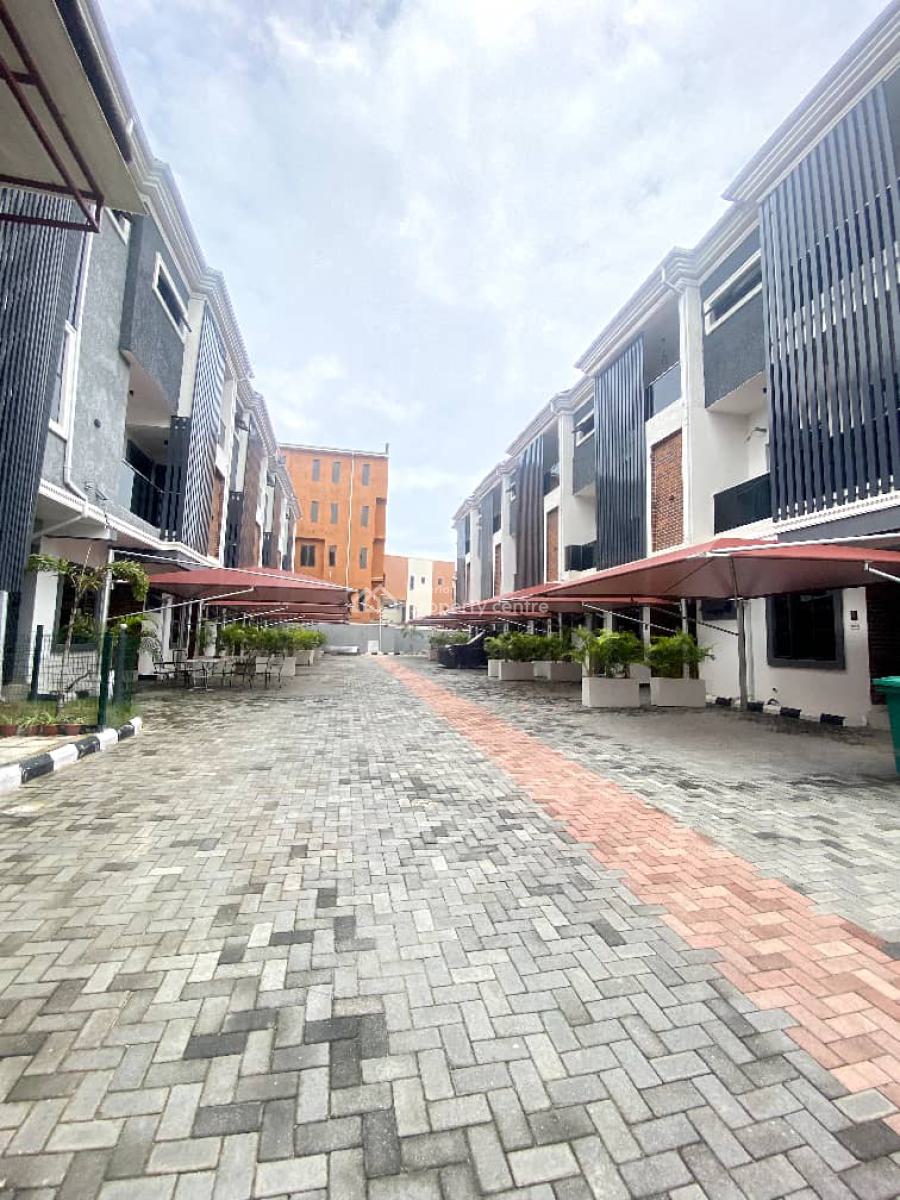 Four Bedroom Fully Serviced Terrace Duplex with Bq, Lekki Phase 1, Lekki, Lagos, Terraced Duplex for Sale