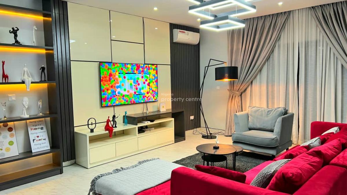 Newly Launched Fully Furnished Three Bedroom, Abraham Adesanya, Ajah, Lagos, Flat / Apartment Short Let
