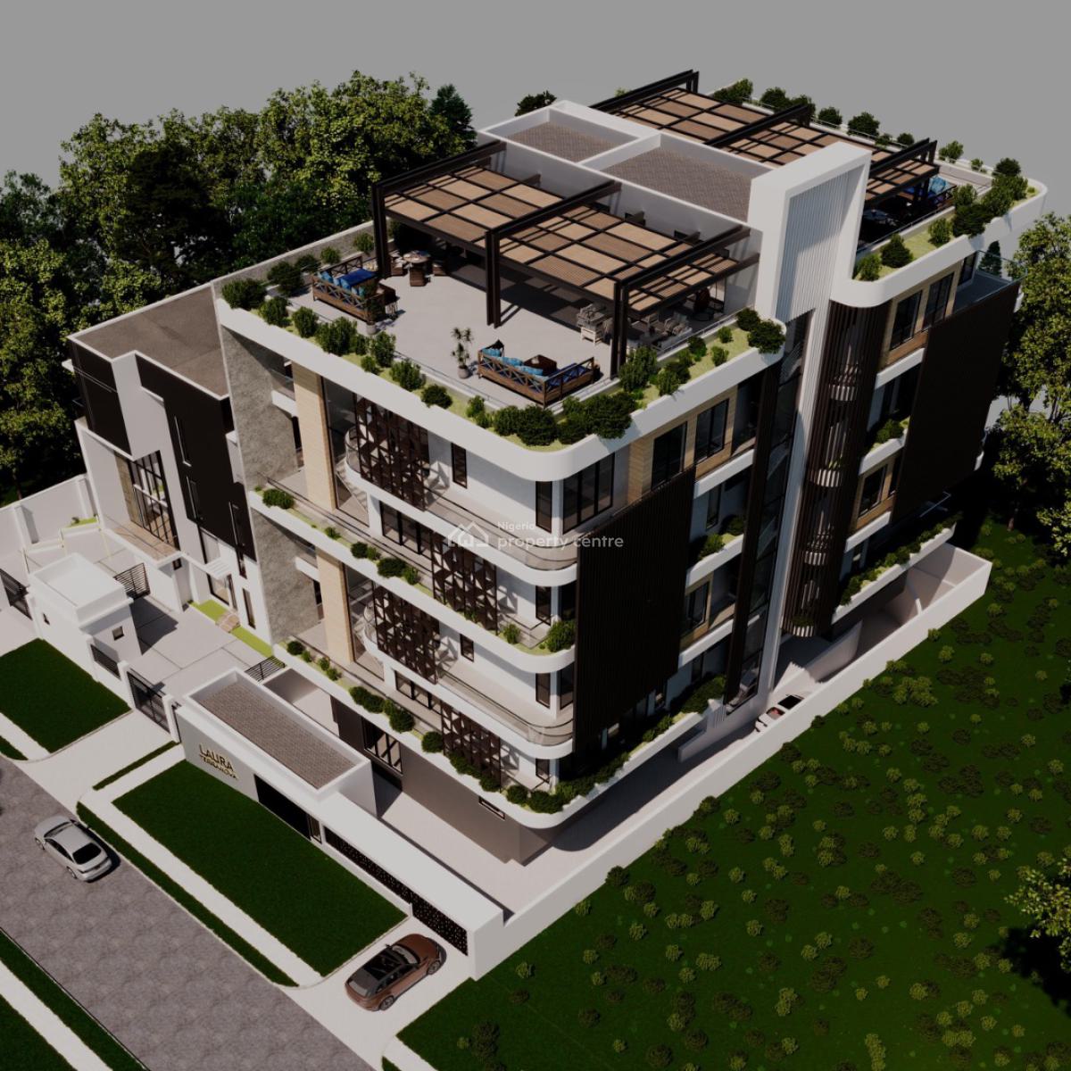 3 Bedroom Apartment with Bq, Wuye, Abuja, House for Sale