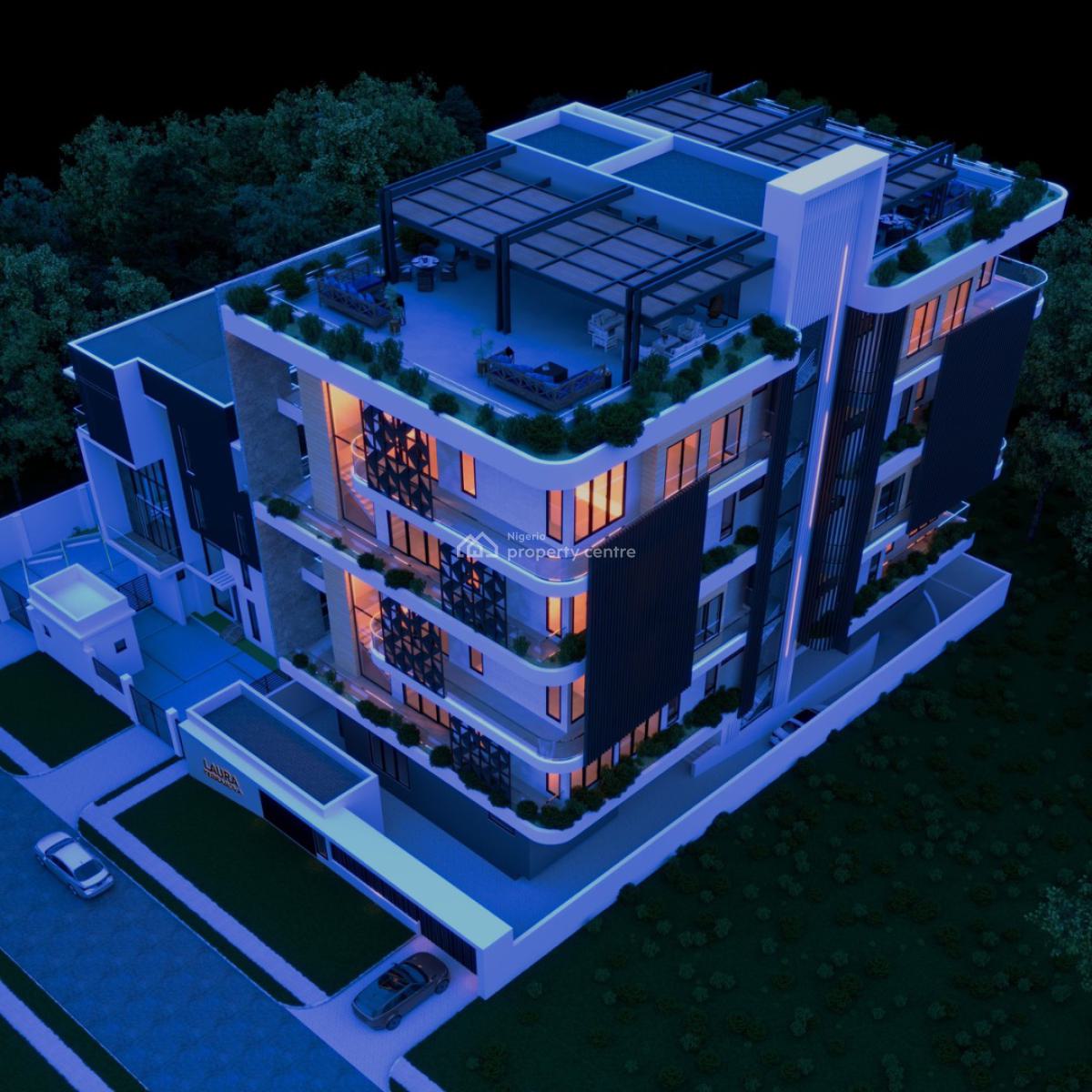 3 Bedroom Apartment with Bq, Wuye, Abuja, House for Sale