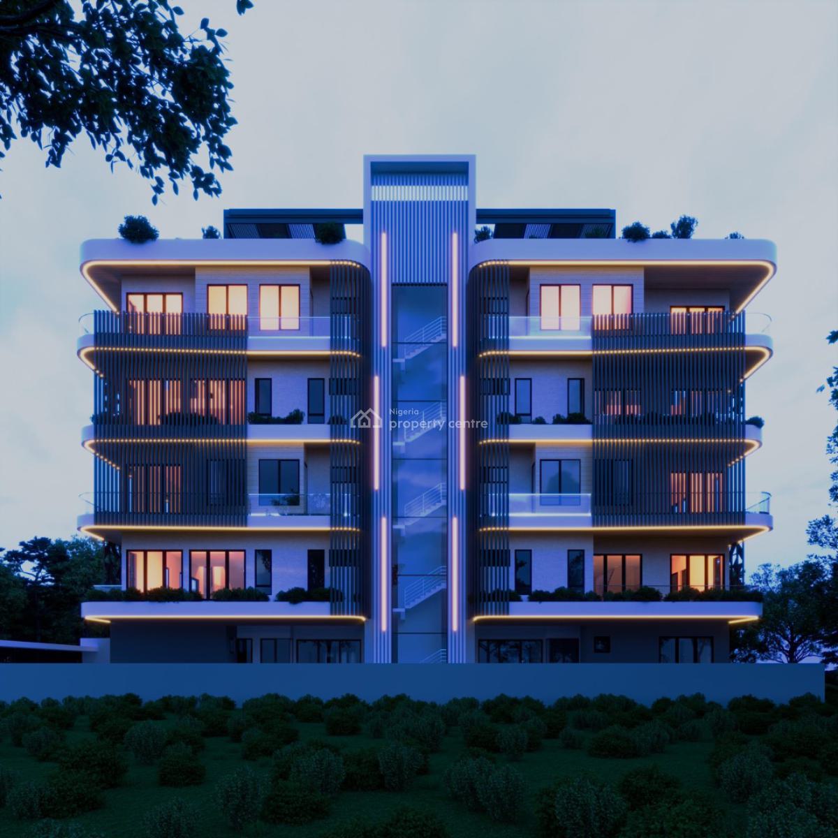 3 Bedroom Apartment with Bq, Wuye, Abuja, House for Sale