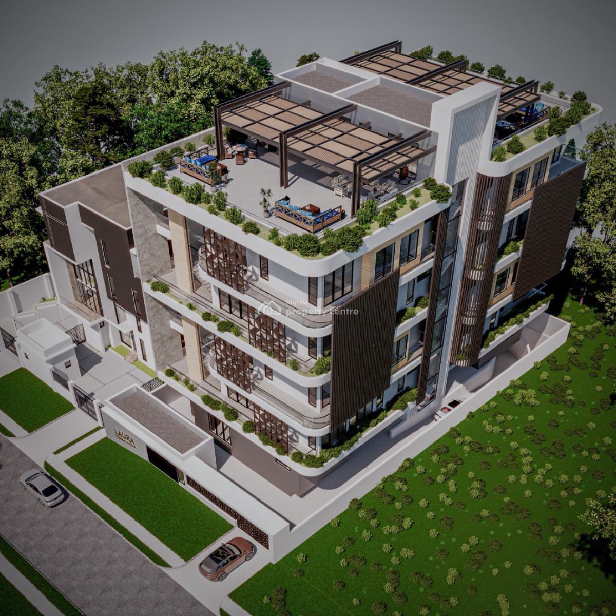 3 Bedroom Apartment with Bq, Wuye, Abuja, House for Sale