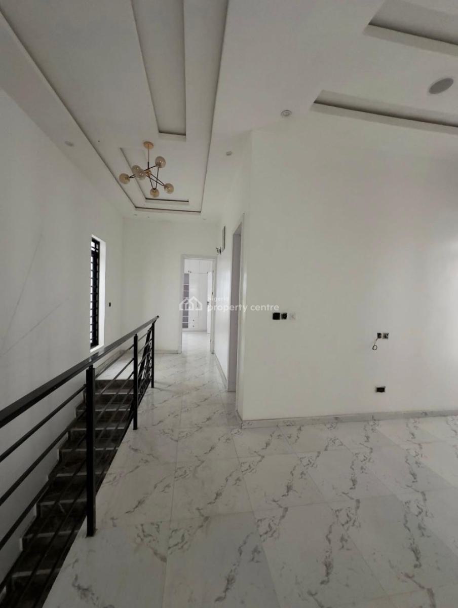 Brand New 4-bedroom Semi-detached Duplex + Bq, Chevron, Lekki, Lagos, Semi-detached Duplex for Rent