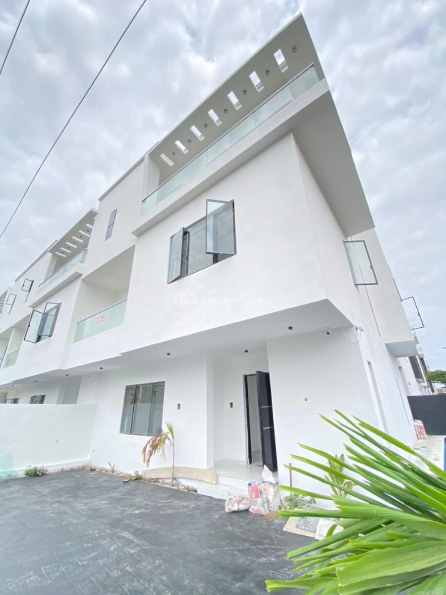 Newly Built 4 Bedroom Semidetached Duplex with Bq, Ikate, Lekki, Lagos, Semi-detached Duplex for Rent
