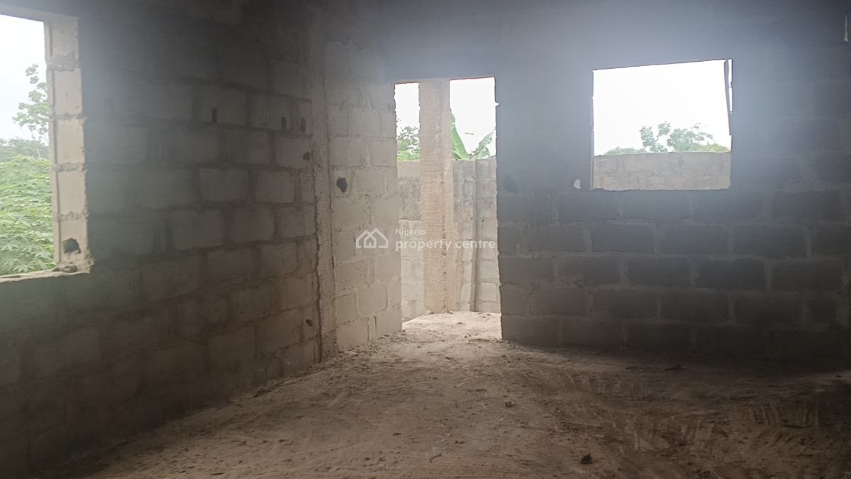 Carcass 4 Bedroom Uk Standard Duplex House on 3 Plots, Agbowa, Ikorodu, Lagos, Detached Duplex for Sale