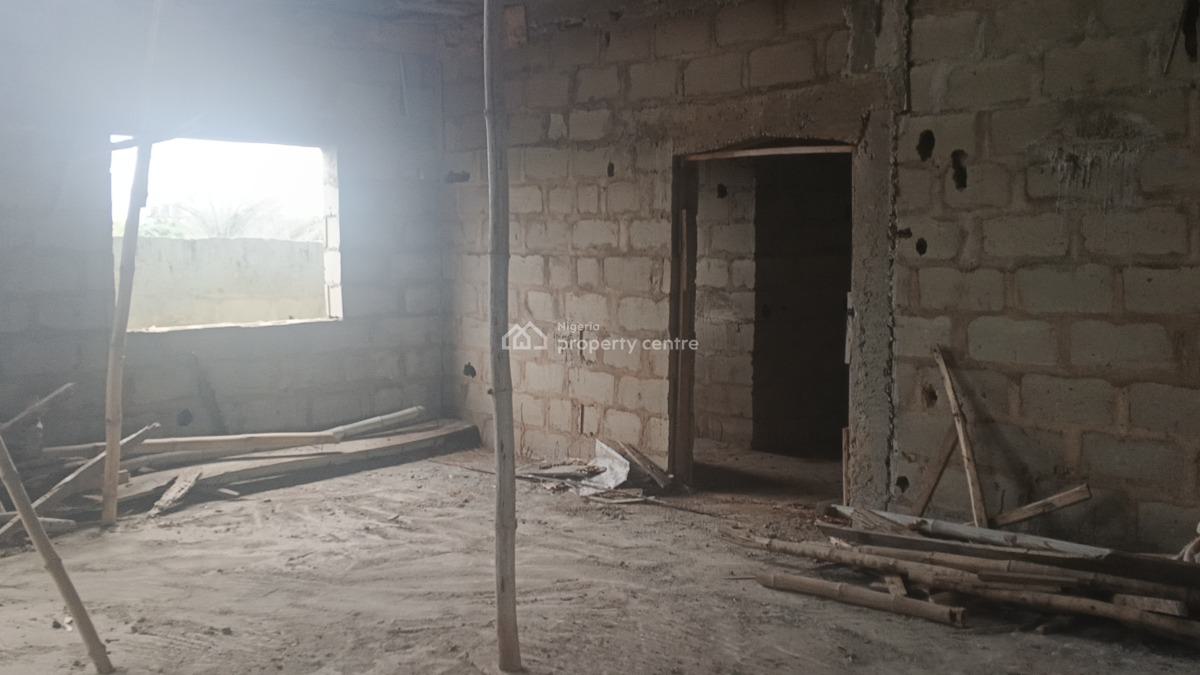Carcass 4 Bedroom Uk Standard Duplex House on 3 Plots, Agbowa, Ikorodu, Lagos, Detached Duplex for Sale