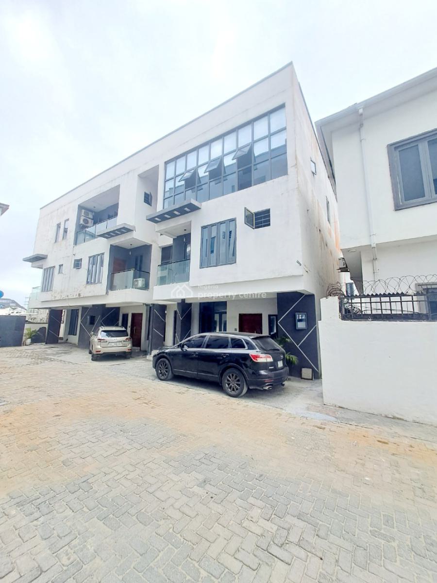 Well Built 3 Bedroom Terrace Duplex with Bq, Ologolo, Lekki, Lagos, Terraced Duplex for Rent