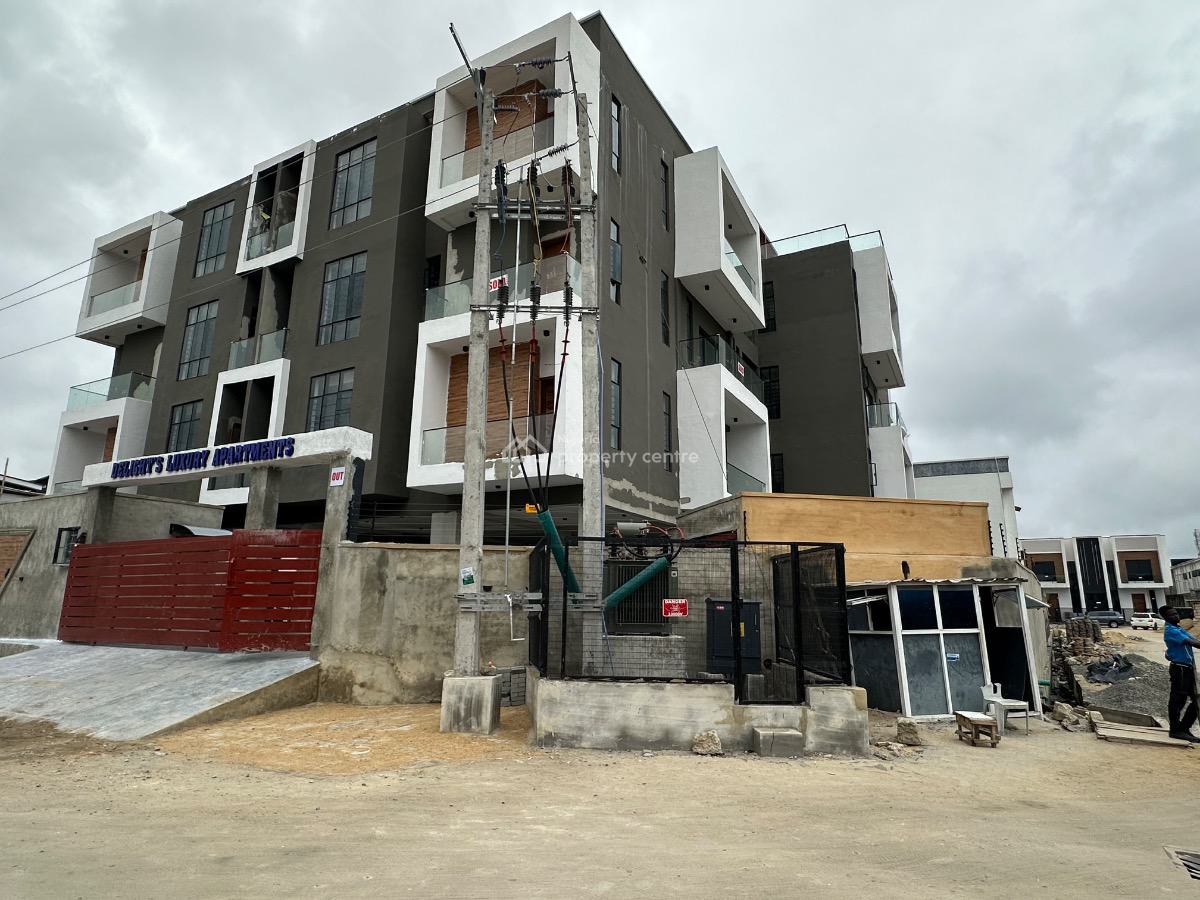 Charming 2 Bedroom Apartment with a Swimming Pool, Gym and Elevator, Chevron Tollgate, Lekki, Lagos, Flat / Apartment for Sale