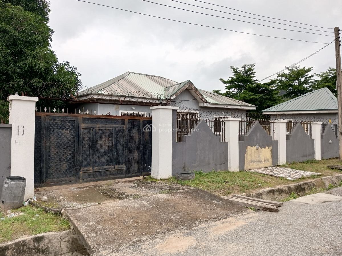 Renovated 3 Bedroom Bungalow with Bq Space, New Site Estate, Fha (f.h.a), Lugbe District, Abuja, Detached Bungalow for Sale