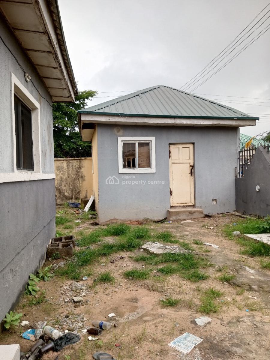 Renovated 3 Bedroom Bungalow with Bq Space, New Site Estate, Fha (f.h.a), Lugbe District, Abuja, Detached Bungalow for Sale