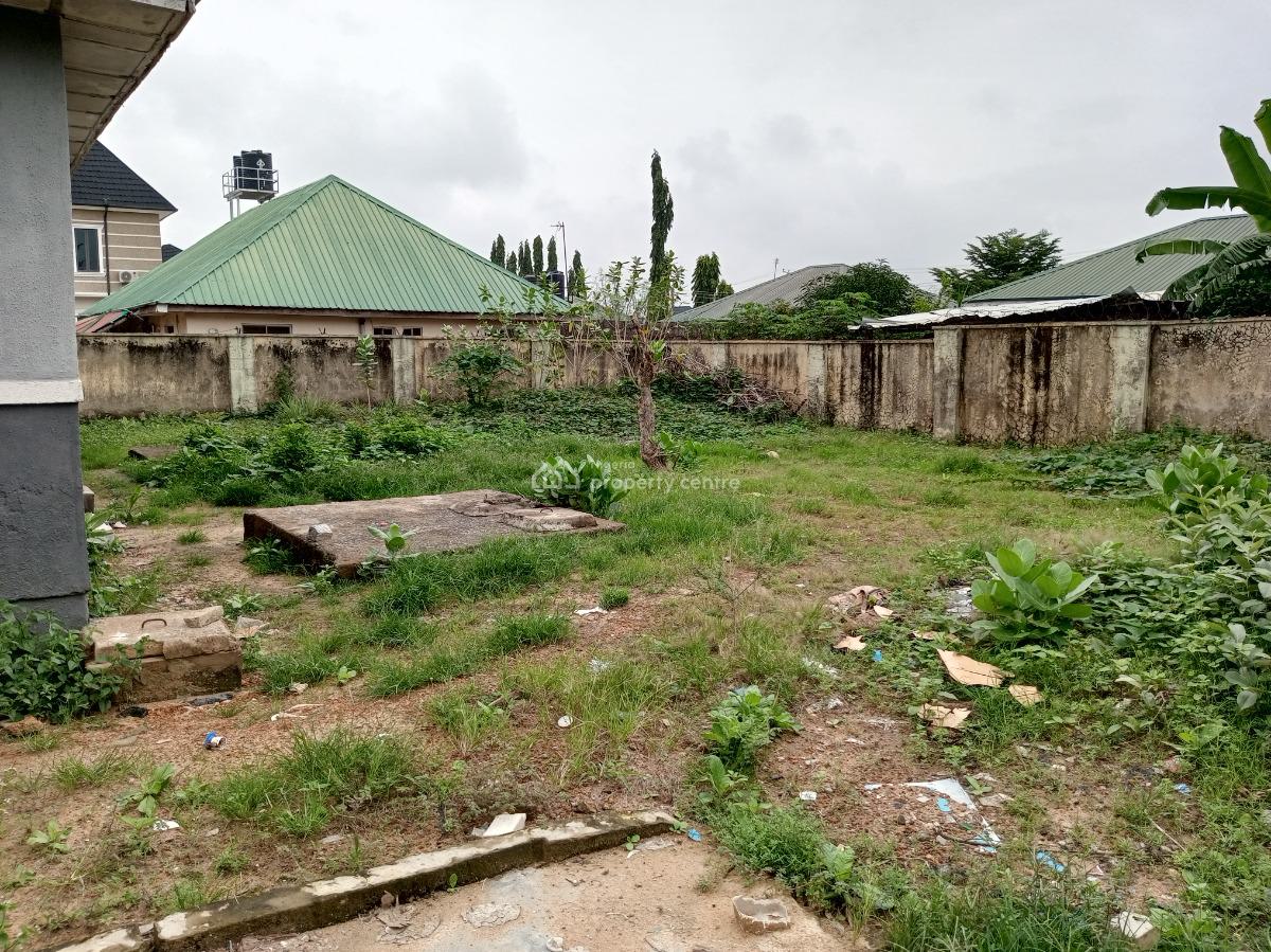 Renovated 3 Bedroom Bungalow with Bq Space, New Site Estate, Fha (f.h.a), Lugbe District, Abuja, Detached Bungalow for Sale