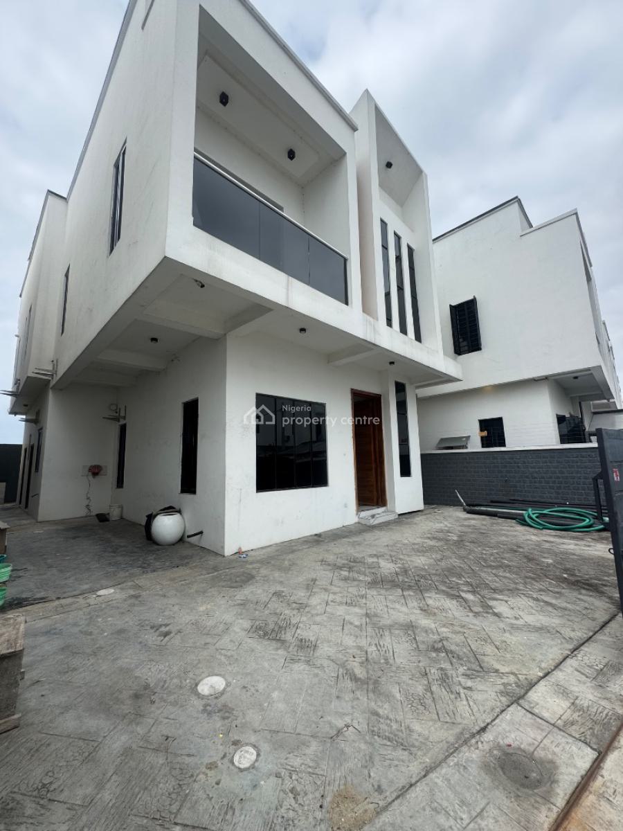 Fully Detached with Bq 4 Bedroom Duplex with Bq Very Spacious Nice, Orchid Road Before Road About, Lekki, Lagos, Detached Duplex for Rent