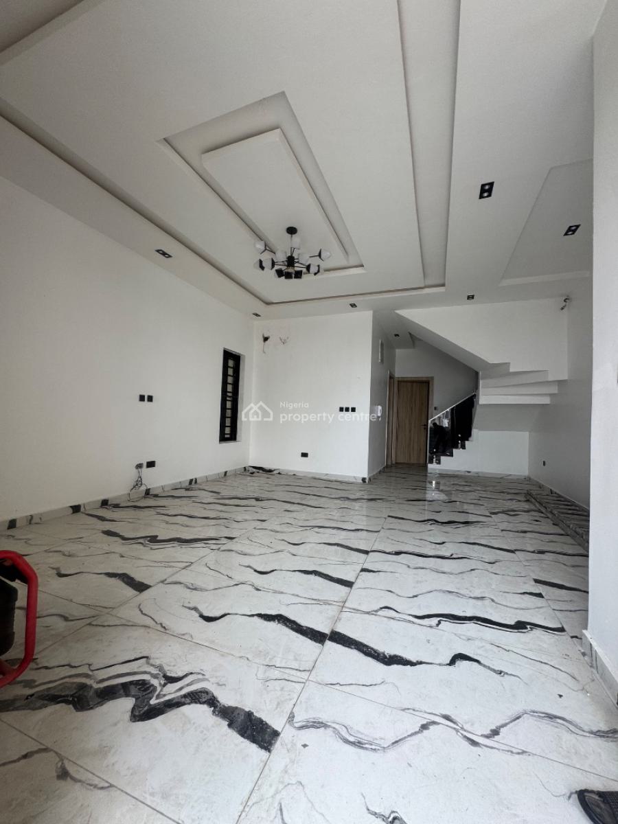 Fully Detached with Bq 4 Bedroom Duplex with Bq Very Spacious Nice, Orchid Road Before Road About, Lekki, Lagos, Detached Duplex for Rent