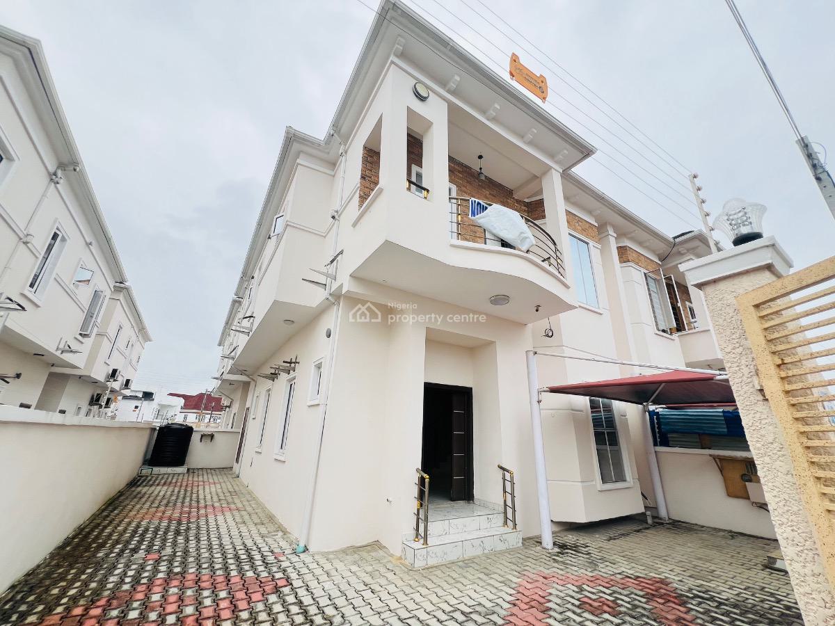 4 Bedroom Semi Detached Duplex with Bq, Ikota, Lekki, Lagos, Semi-detached Duplex for Sale