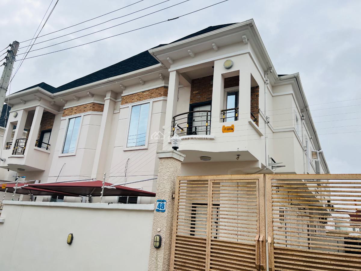 4 Bedroom Semi Detached Duplex with Bq, Ikota, Lekki, Lagos, Semi-detached Duplex for Sale