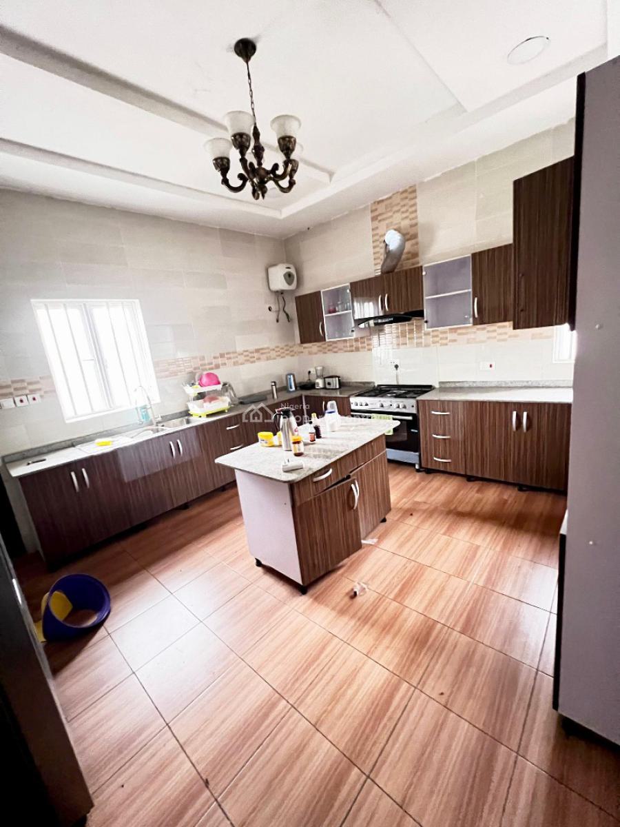 Prestigious 5-bedroom Luxury Home with Pool, Porch & Bq in High-value, Royal Gardens Estate, Ajah, Lagos, Detached Duplex for Sale