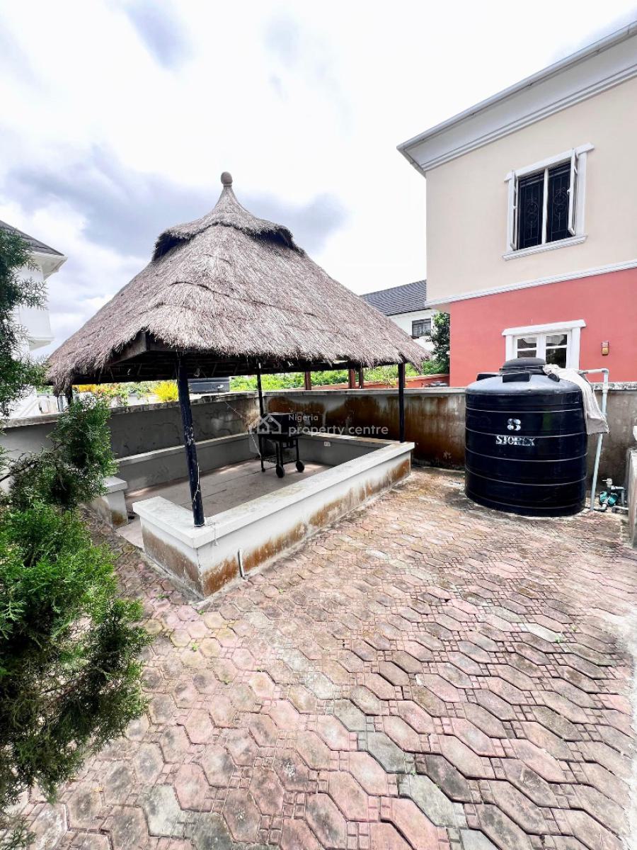 Prestigious 5-bedroom Luxury Home with Pool, Porch & Bq in High-value, Royal Gardens Estate, Ajah, Lagos, Detached Duplex for Sale