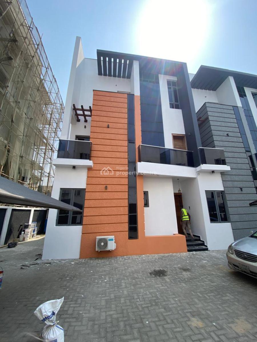 Newly Renovated 4 Bedroom Terrace House with a Room Bq Available, Seagate Estate, Off Kunsela Road, Ikate Elegushi, Lekki, Lagos, Terraced Duplex for Sale