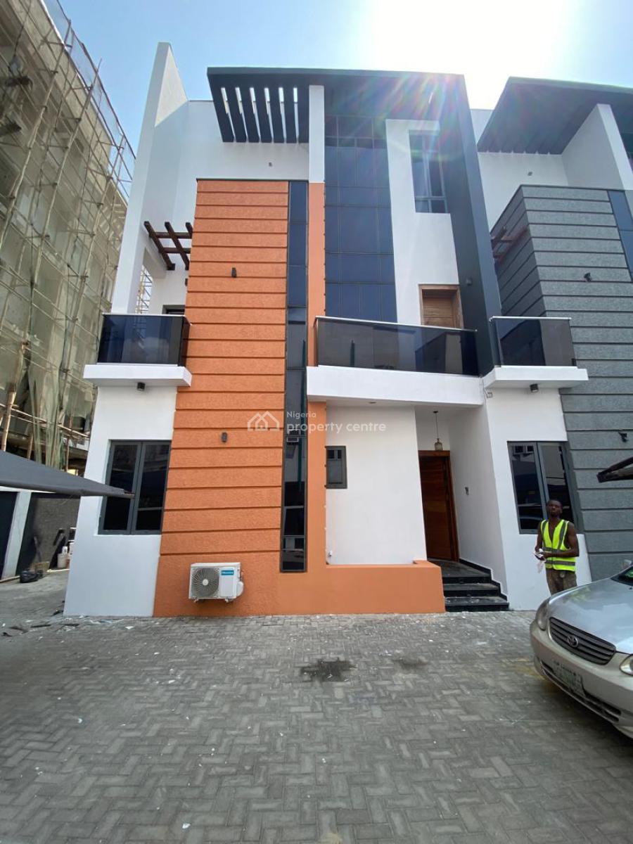Newly Renovated 4 Bedroom Terrace House with a Room Bq Available, Seagate Estate, Off Kunsela Road, Ikate Elegushi, Lekki, Lagos, Terraced Duplex for Sale