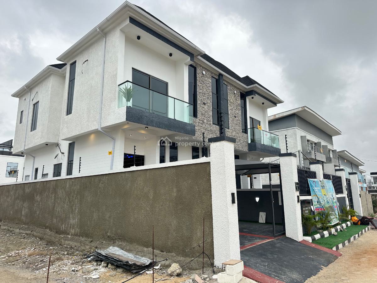 Lovely 4 Bedroom Semi-detached Duplex, Chevron Tollgate, Lekki, Lagos, Semi-detached Duplex for Sale