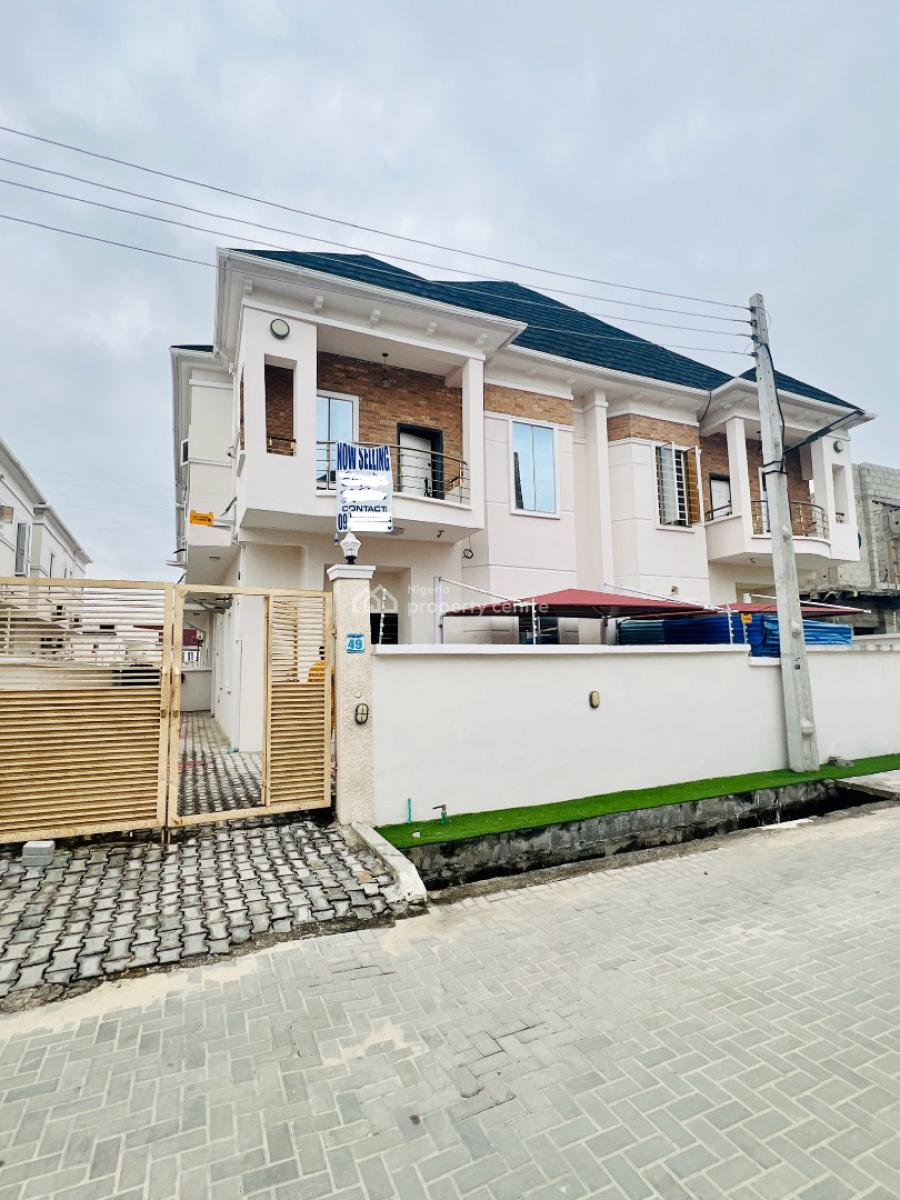Newly Built 4 Bedroom Semi Detached Duplex, Ikota, Lekki, Lagos, Semi-detached Duplex for Sale